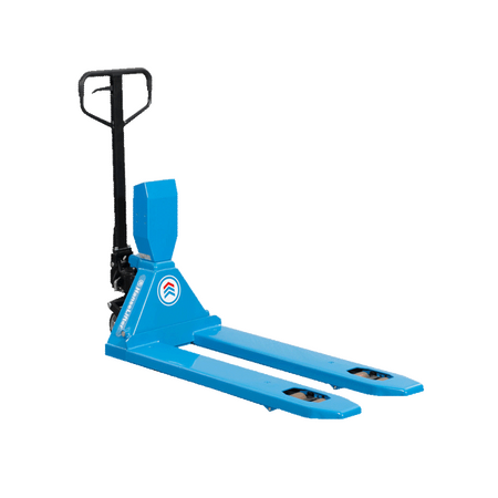 WHP-DE1500 weigh scale pallet truck front