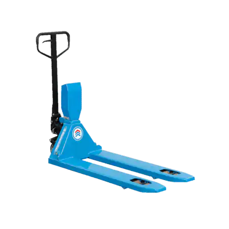 WHP-DE1500 weigh scale pallet truck front