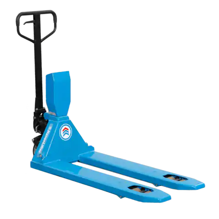 hanselifter weigh scale pallet truck WHP-E front